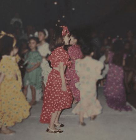 Su mamá siempre fue cómplice de sus aventuras, algo que ella recuerda con mucho cariño. "Cuando era pequeña siempre me gustaba participar en todos los festivales y concursos de mis escuelas", comenzó contando.