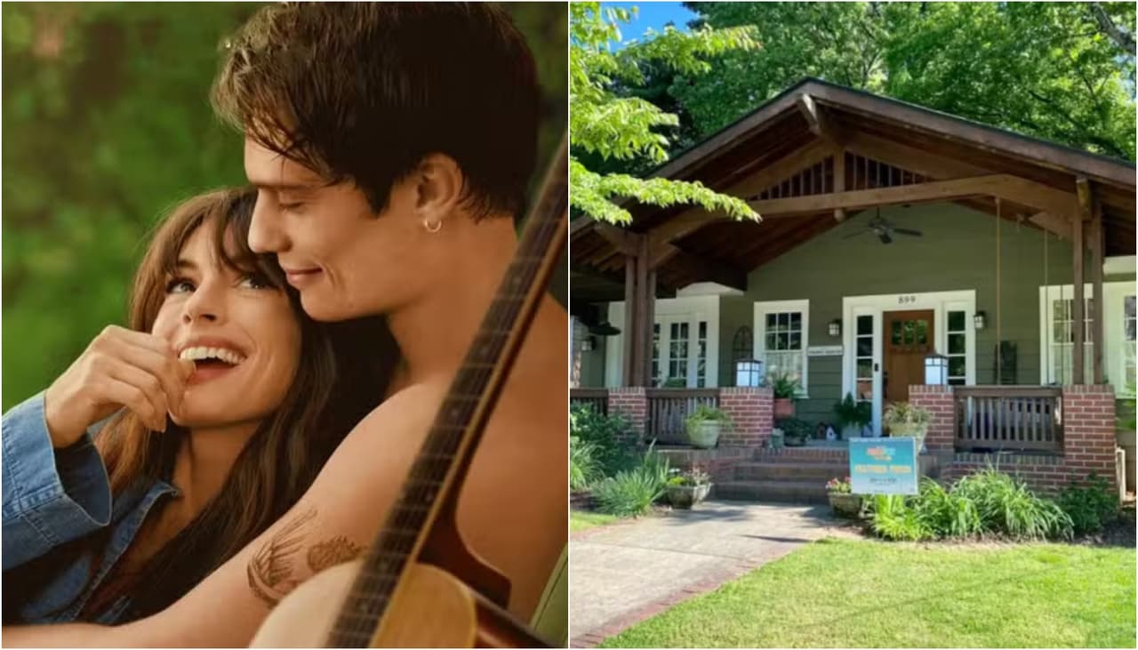 Você pode alugar a casa de Anne Hathaway em "Uma Ideia de Você"