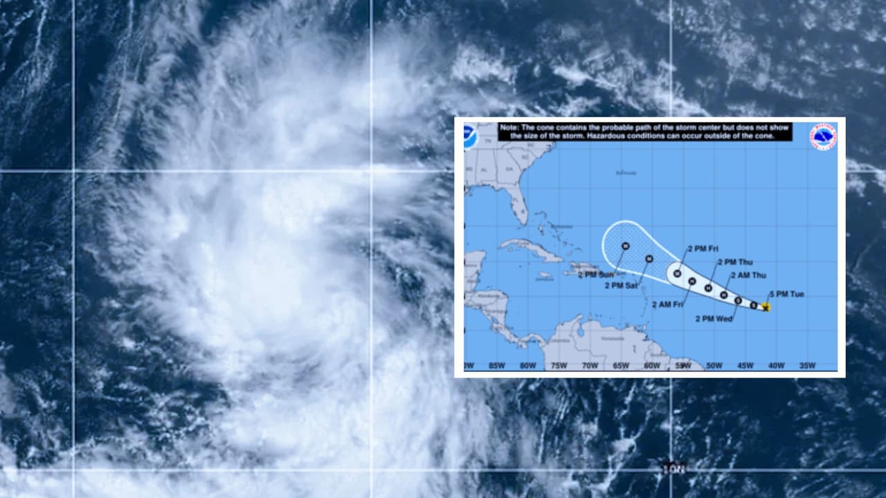 Se forma tormenta tropical Lee, esperan rápida intensificación en posible huracán