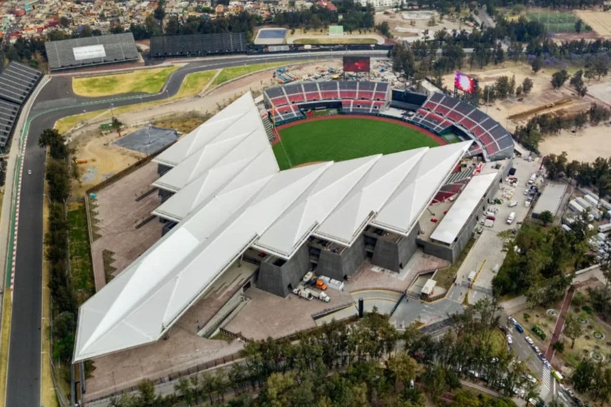 Padres vs. Gigantes en México. La tecnología del estadio de beisbol Alfredo Harp