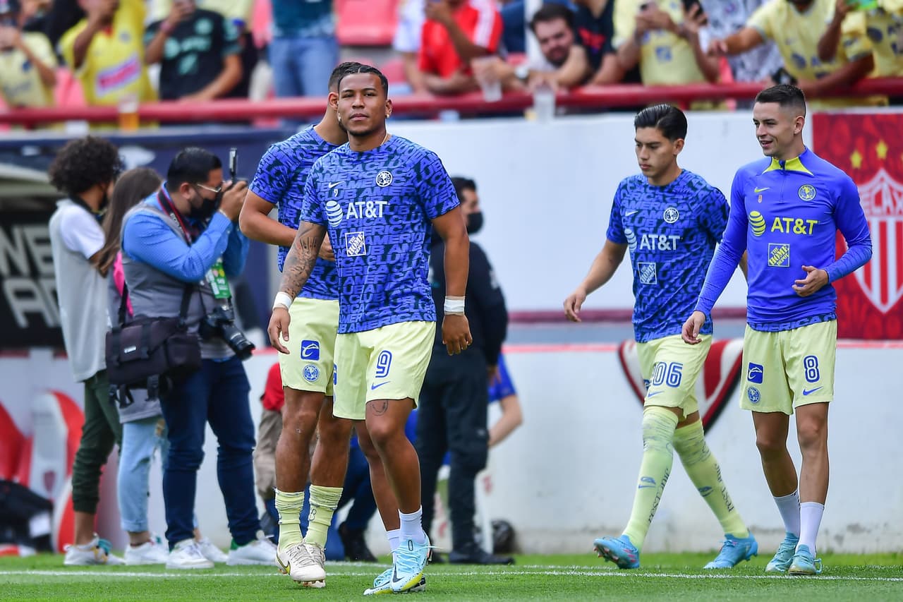 El cuadro de Coapa se presentó con 5 bajas. No contó con Ochoa, Valdez, Valdés, Zendejas y Aquino.