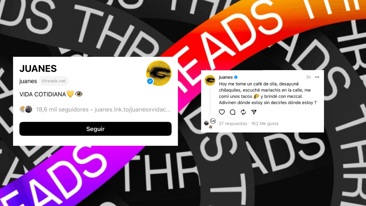 ¡Difícil responder la pregunta de
<b>Juanes</b>! El primer post del cantante colombiano lo hizo desde México, algo que pudimos saber gracias a las pistas que dejó.