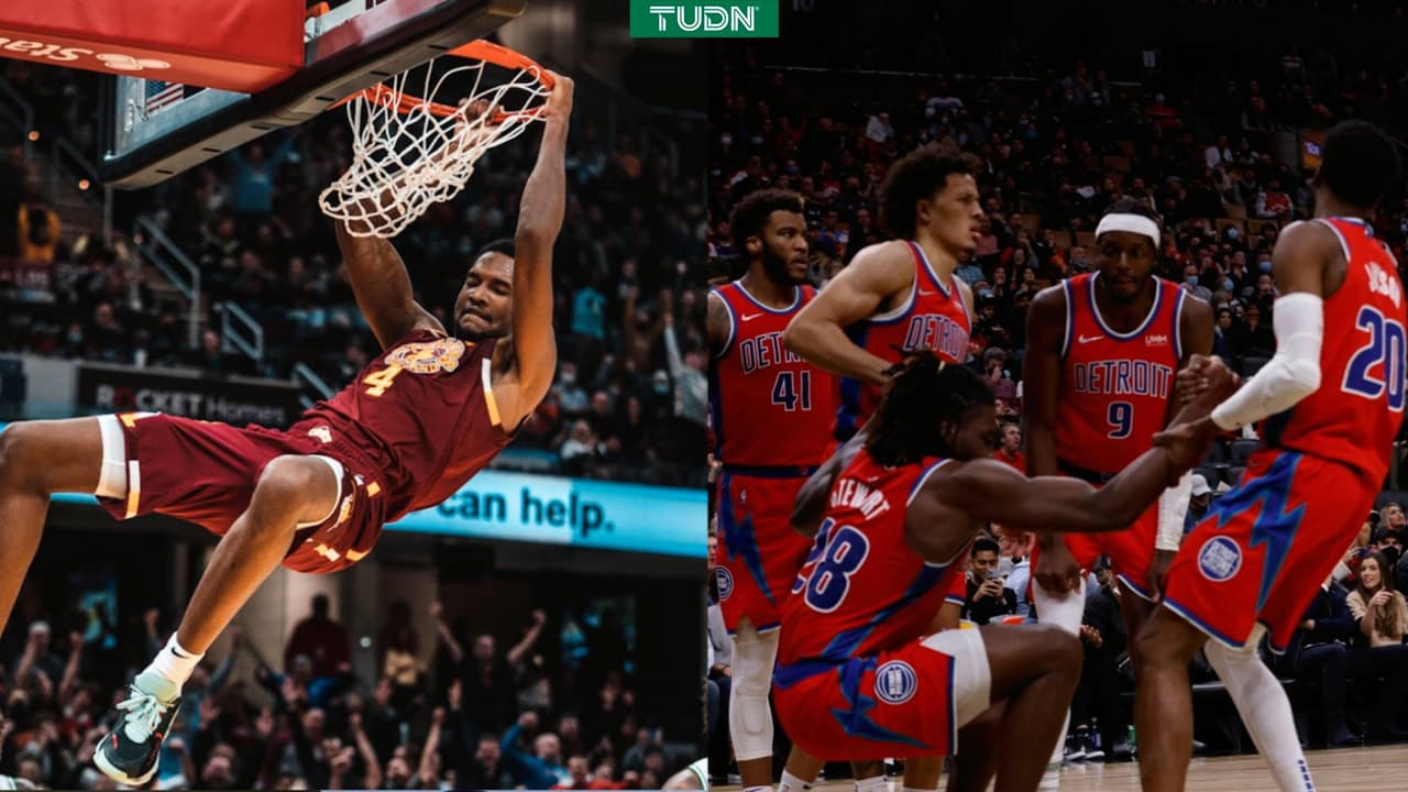 Cavaliers y Pistons triunfan sobre Celtics y Raptors en actividad de NBA