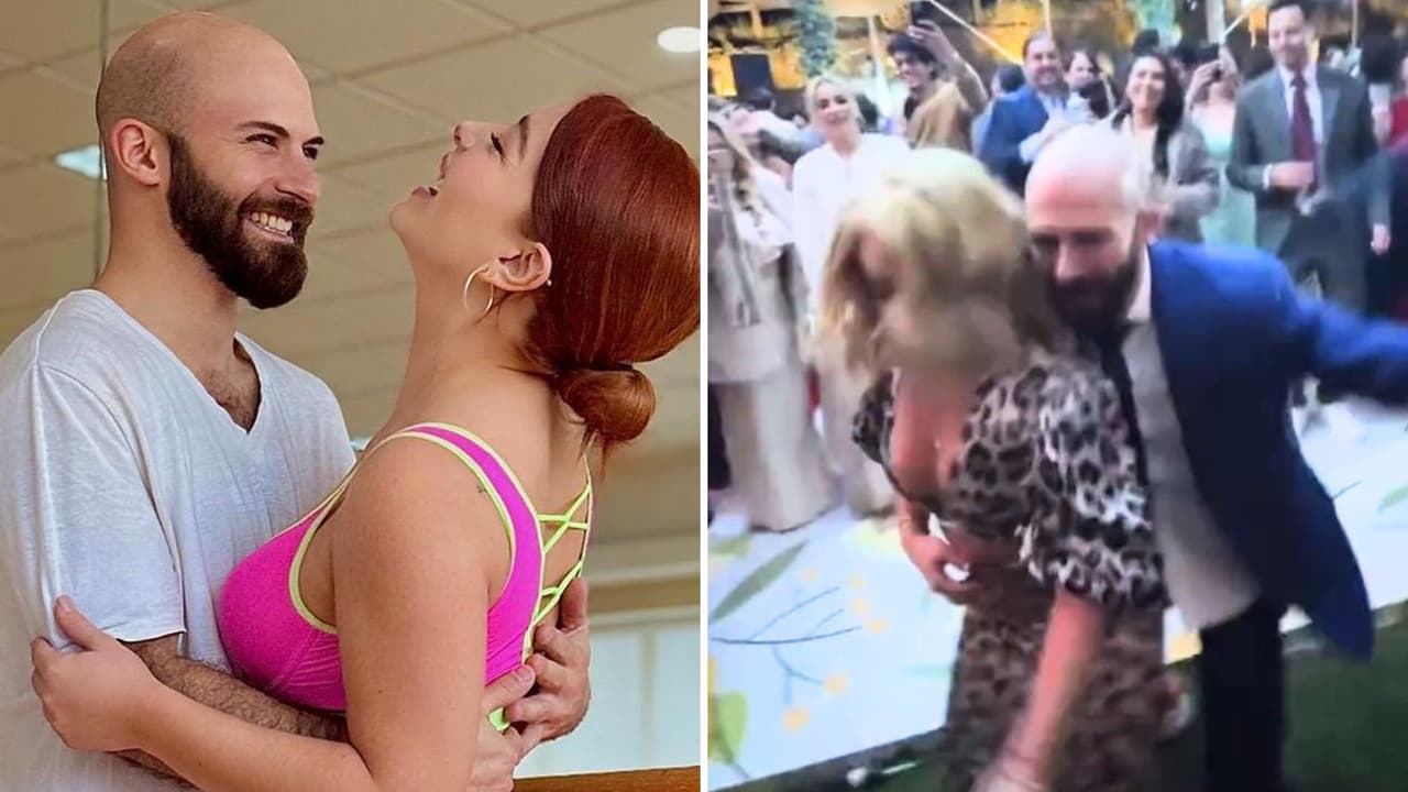 ¿Sandra Itzel e Imanol ya son novios? Los llaman 'La pareja del año' al arrasar en boda de Daniela Luján