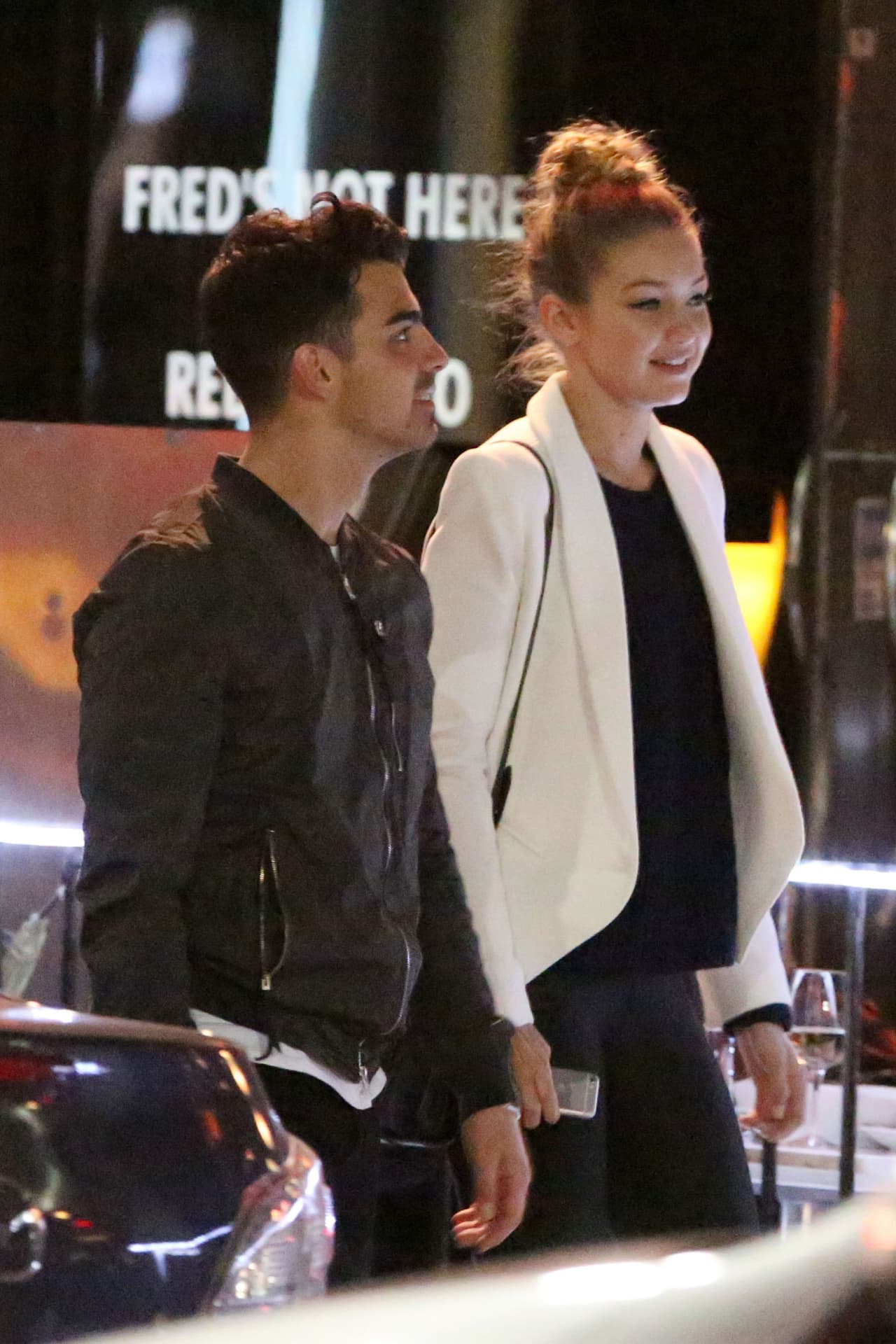 Los “amigos” pasaron una velada fenomenal.