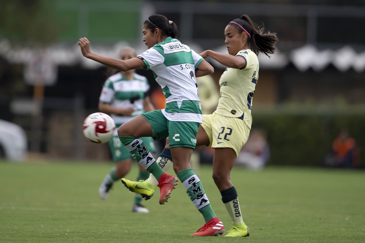 ¡Partidazo en Coapa! Duelo de poder a poder entre el América y las Guerreras del Santos Femenil que nos deleitó con una feria de goles.