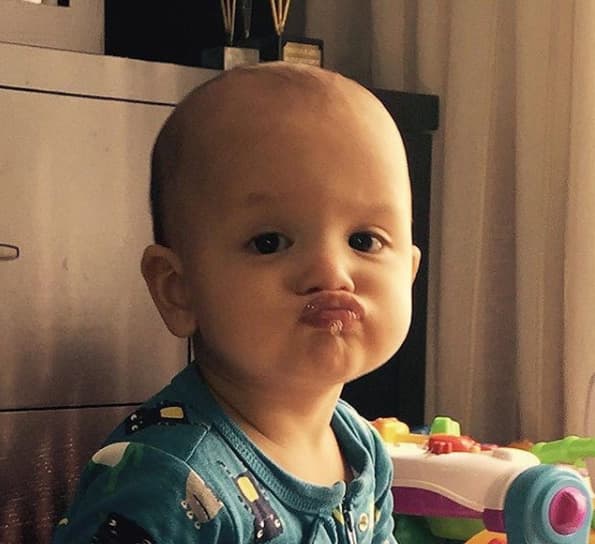 La actriz ha declarado que Angeliquita y 'Danico' la tienen "completamente loca de amor".