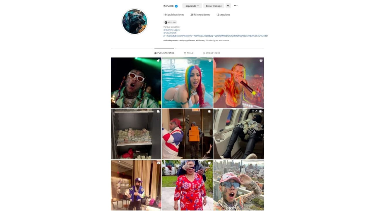 Tekashi quitó los 'post' en los que salía con Yailin.