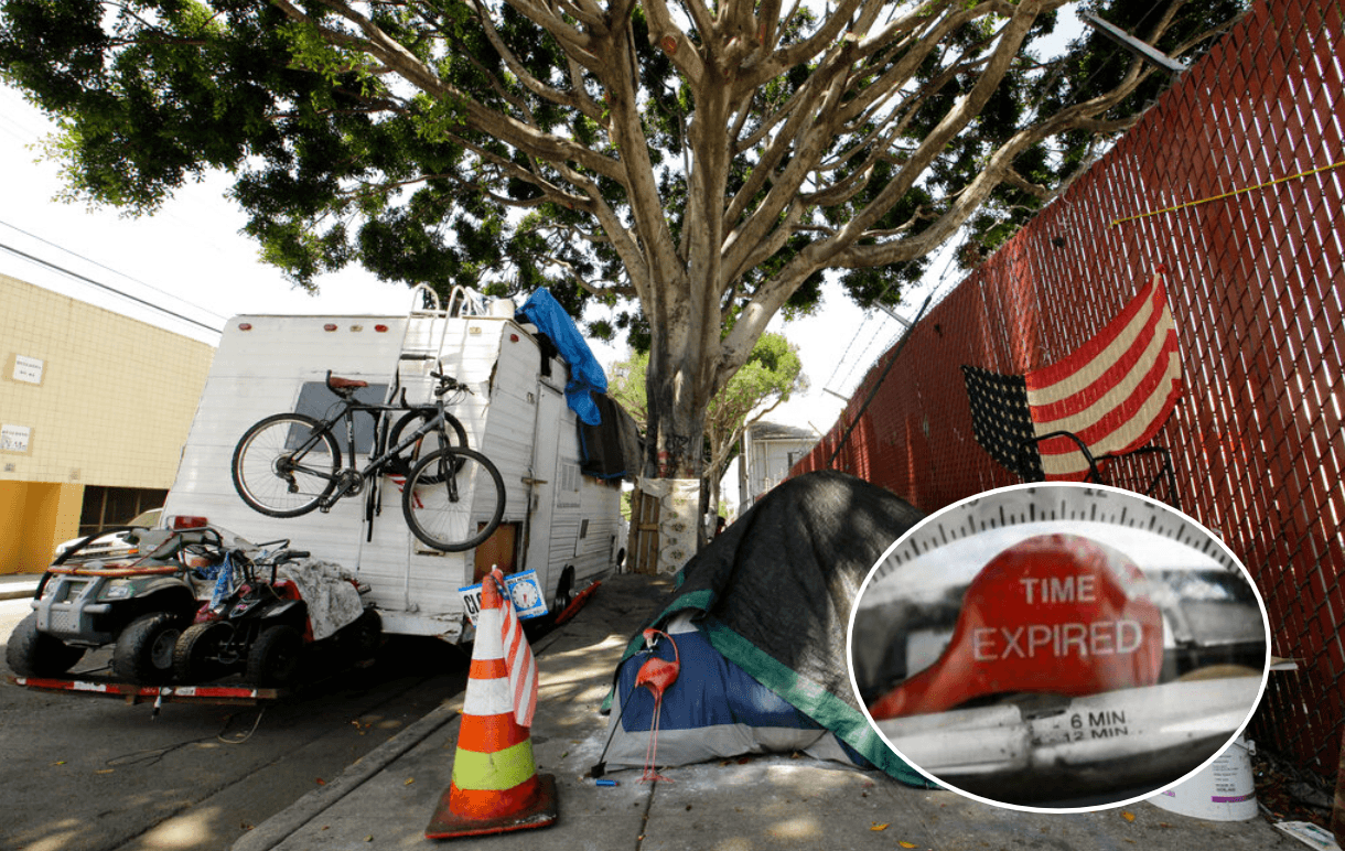 Se termina la moratoria: multas y remolques para autos que sirven como viviendas en las calles de Los Ángeles