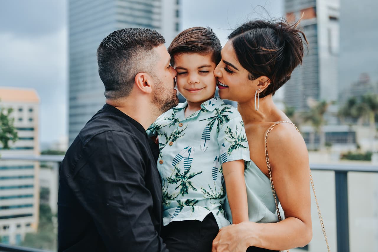 Esta familia es una de las consentidas de Univision.