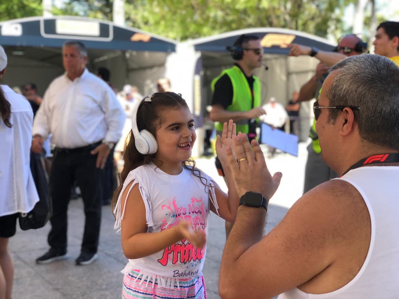 Fue una jornada estupenda para todos los aficionados de Miami, desde los más grandes a los más chicos.