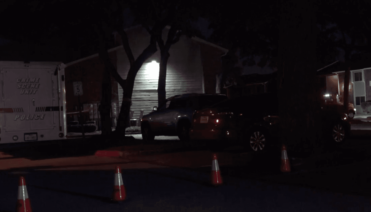 Lugar en Arlington donde ocurrió el tiroteo en el que dejó a un hombre muerto y otro herido.