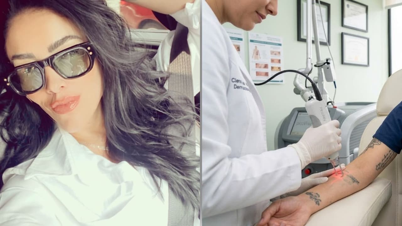Tras su divorcio, Marichelo decide borrar los tatuajes vinculados con Jorge D’Alessio
