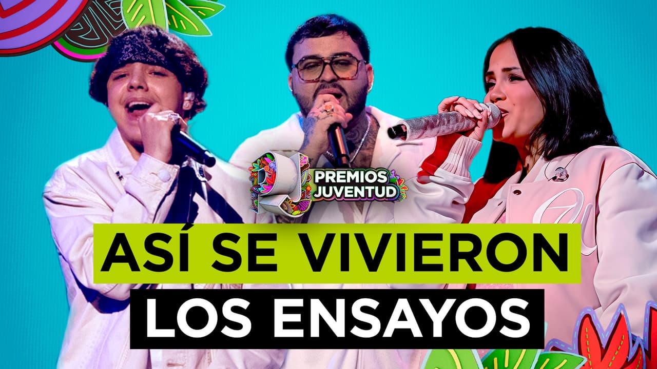 En fotos: Ensayos de los artistas que cantarán en Premios Juventud 2025