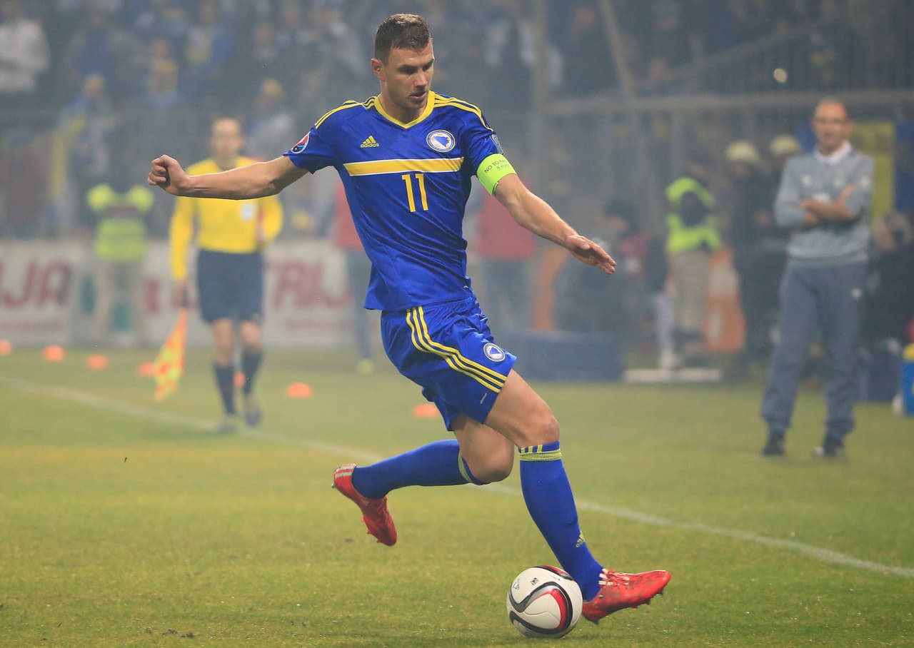 En Bosnia y Herzegovina, el delantero Edin Džeko es el que más goles ha convertido para su selección con 47 anotaciones.