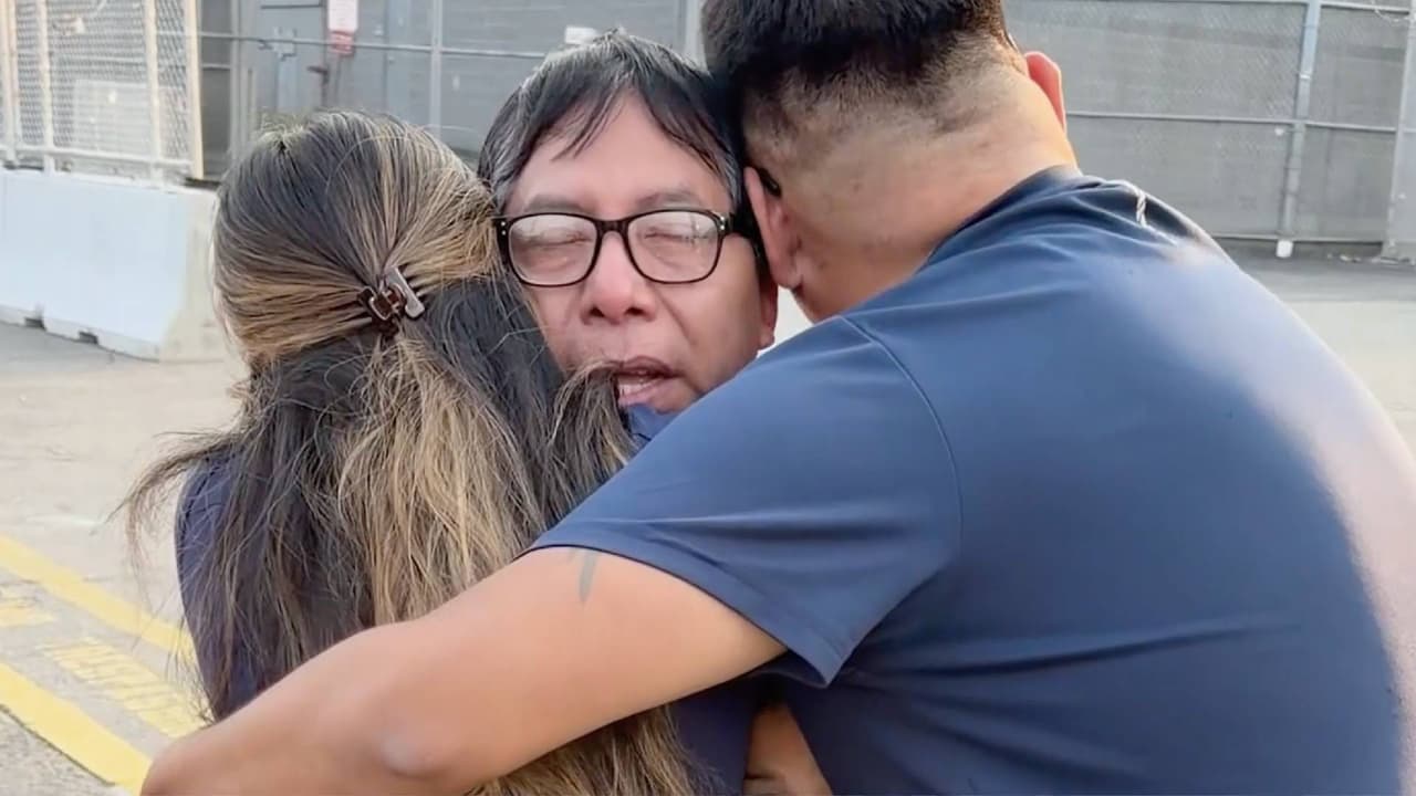Mexicano detenido en Delaney Hall recupera su libertad y se reencuentra con su familia