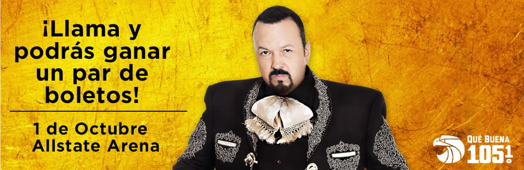 Llévate boletos para el concierto de Pepe Aguilar