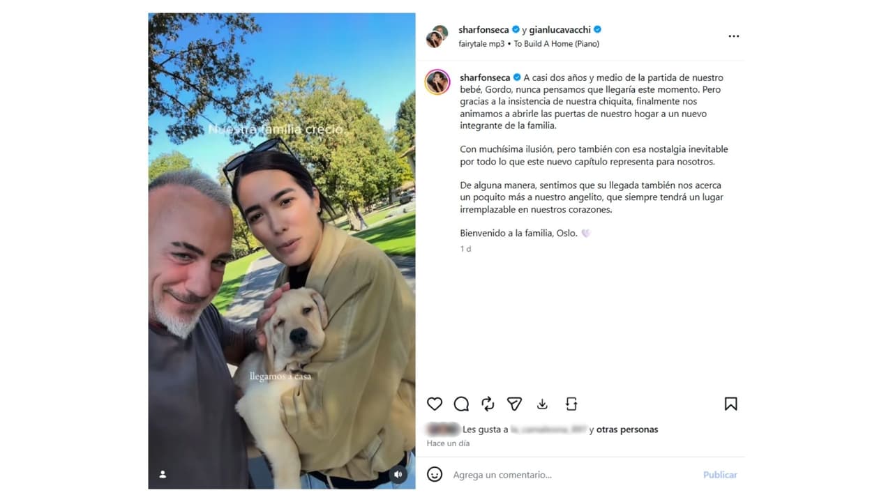 Sharon Fonseca y Gianluca Vacchi anuncian llegada de nuevo integrante tras terrible pérdida