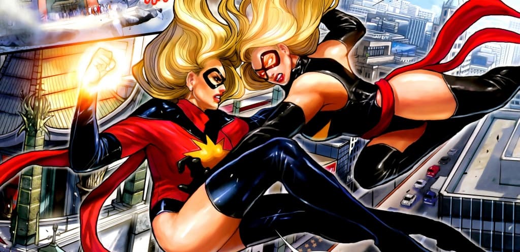Moonstone contra Ms. Marvel/Capitana Marvel