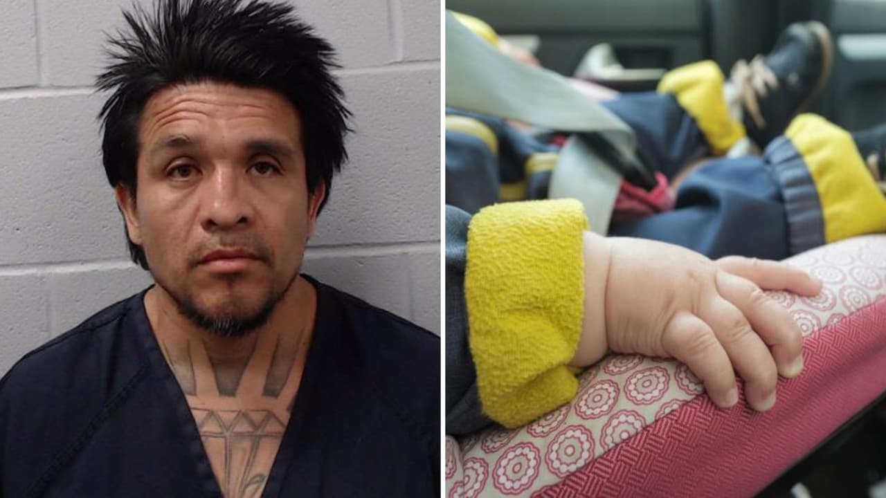Hombre roba vehículo con un bebé de 5 meses a bordo en Kyle