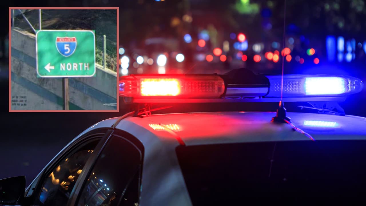 Asesinan a un hombre en un tiroteo de carro a carro sobre la I-5, en Stockton