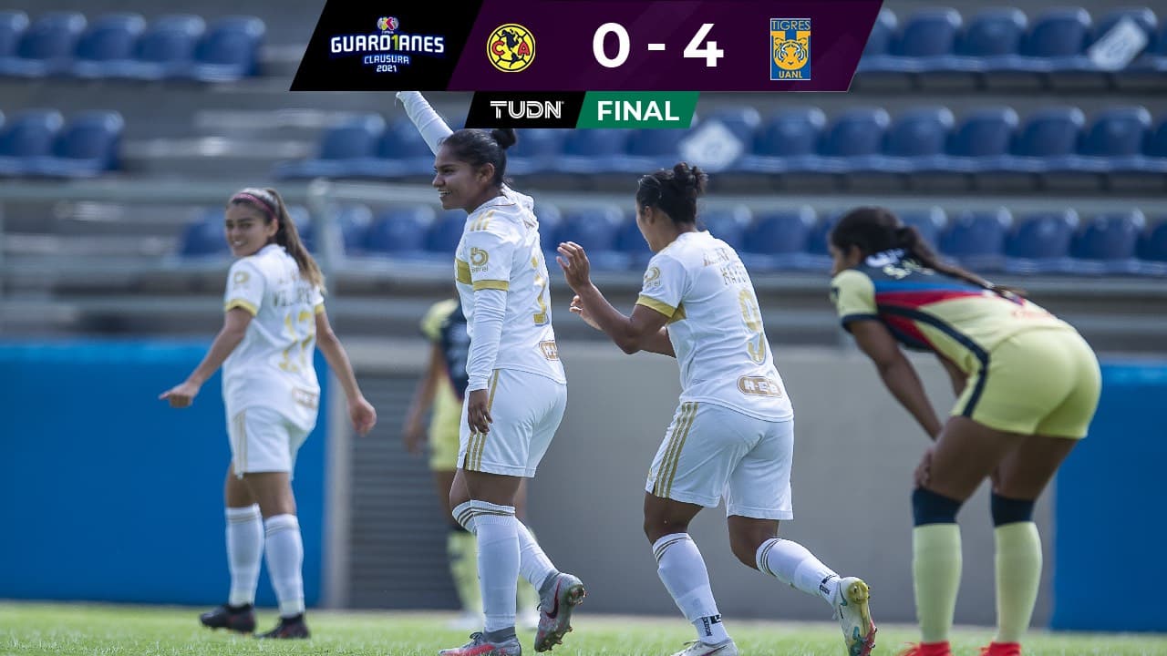 Tigres tiene pie y medio en la Semifinal de la Liga Femenil