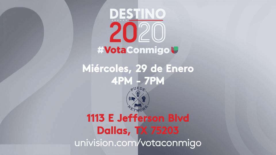 Univision se une al voto latino en este año electoral a través de su campaña vota conmigo