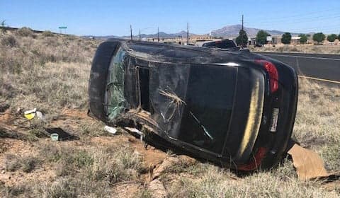 Oficiales de policía de Prescott Valley respondieron atendieron un accidente de transito a las 8:43 am el 5 de mayo.
<br>