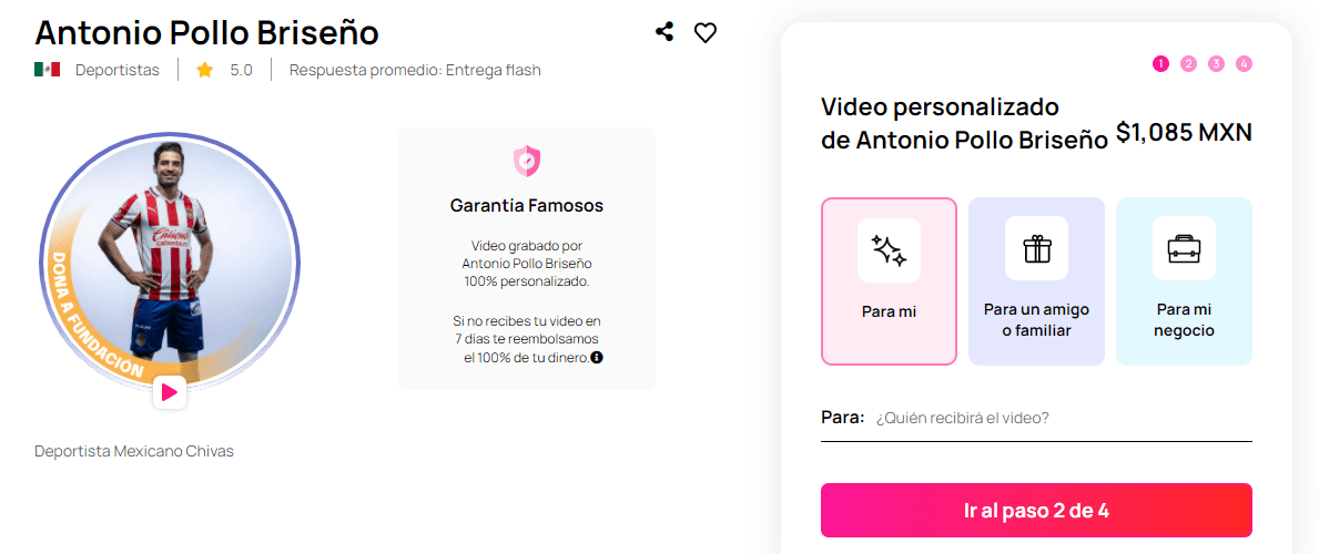 ¿Cuántos va a llevar? 'Pollo' Briseño vende saludos personalizados