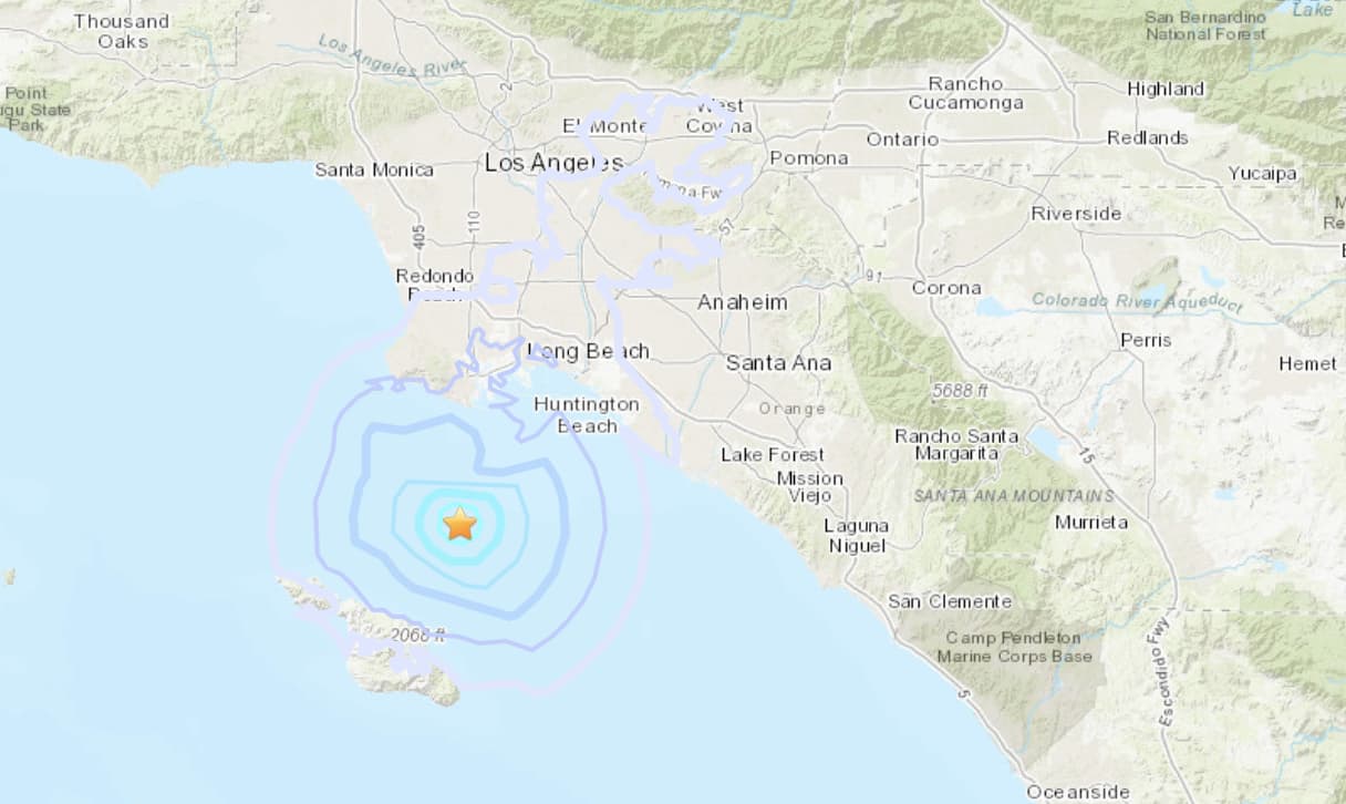 Temblor de magnitud 3.0 se siente en San Pedro, California