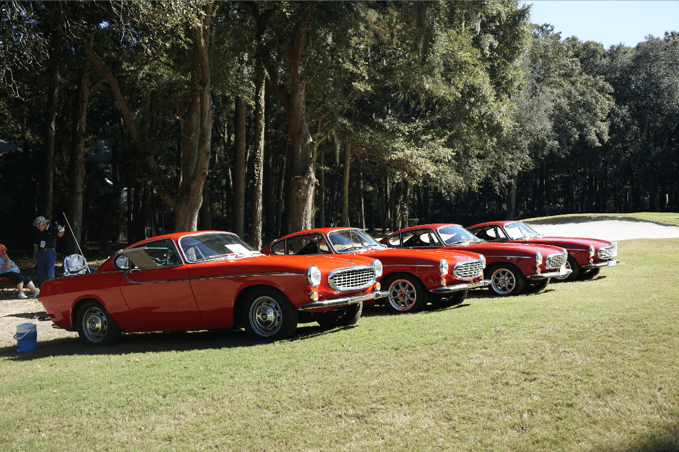 Grupo de Volvos P1800