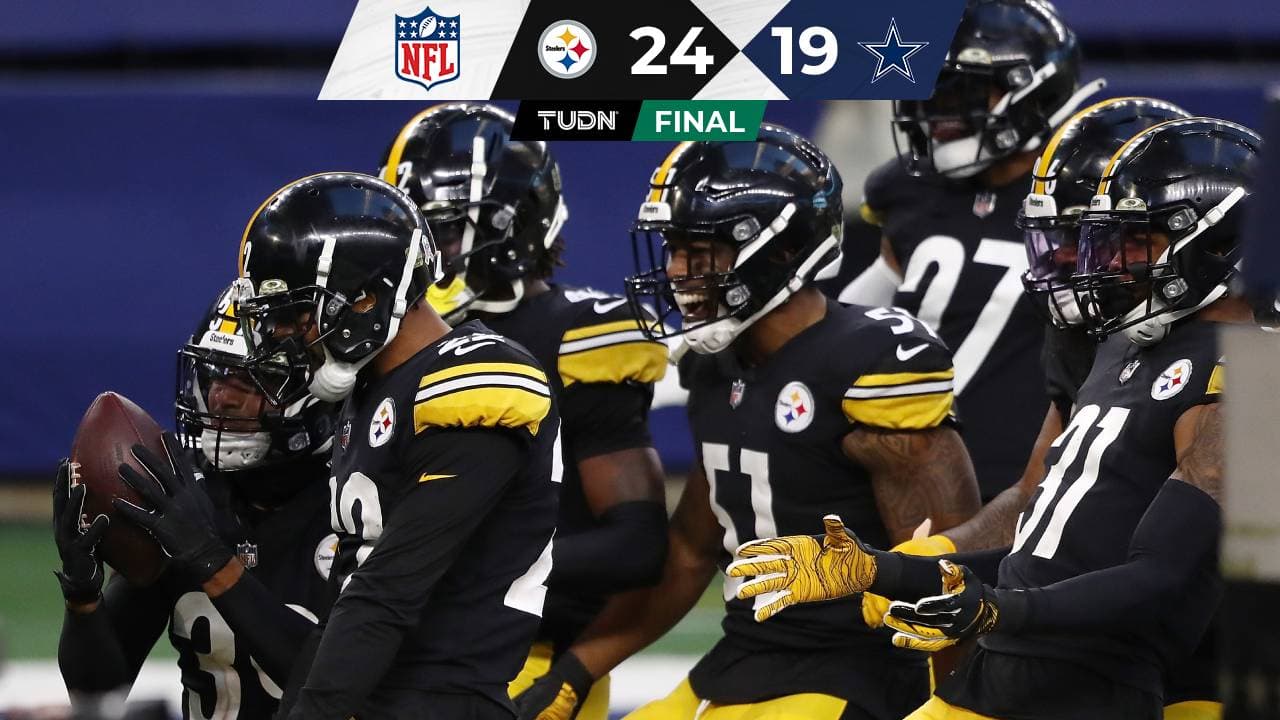 Steelers mantiene invicto en la última jugada ante Dallas