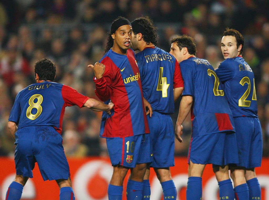 Romario, Ronaldo y Rijkaard, los ídolos de Ronaldinho