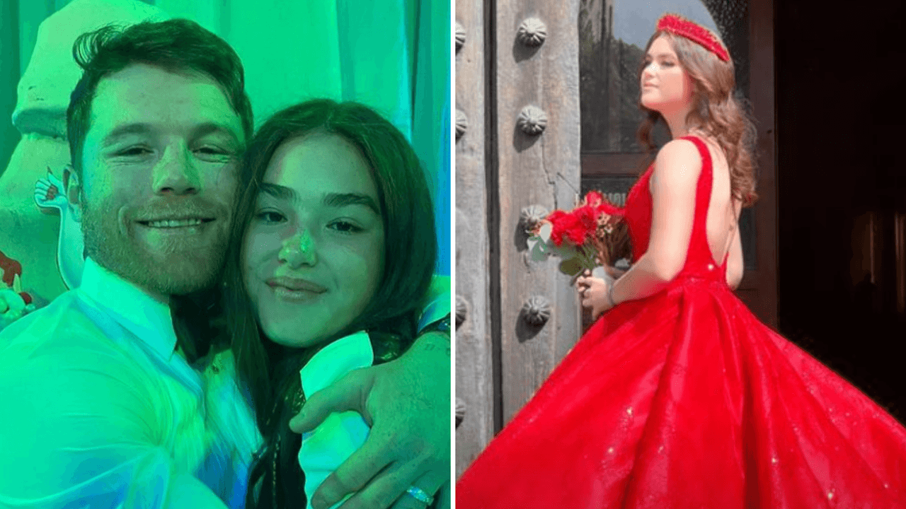 Hija de ‘Canelo’ Álvarez lució 3 vestidos en sus XV años: fotos del más largo al más corto