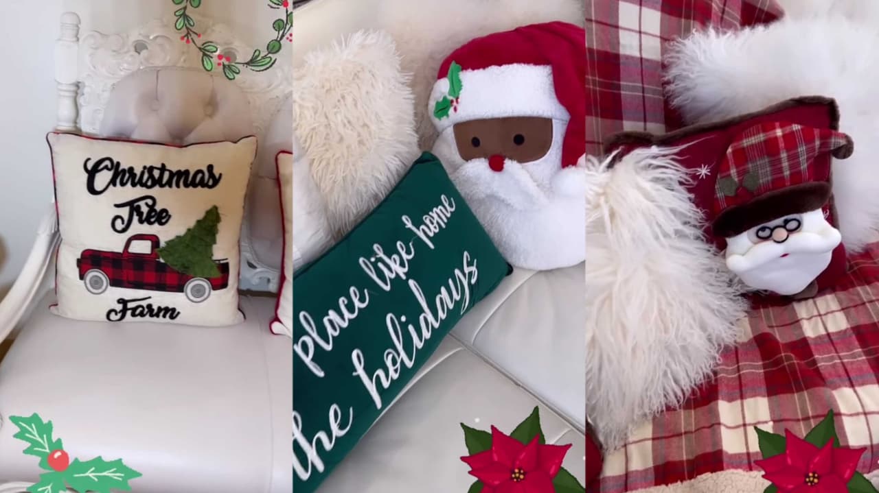 La decoración navideña de Marlene Favela