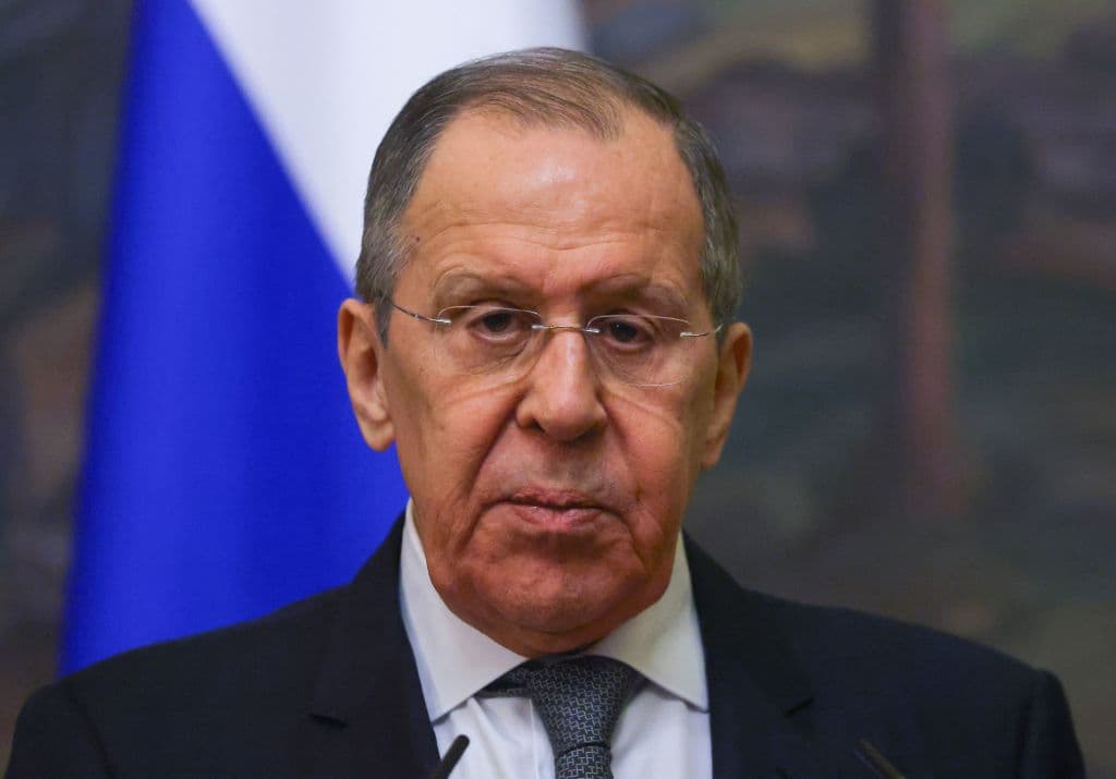 El ministro de Relaciones Exteriores de Rusia, Sergei Lavrov.