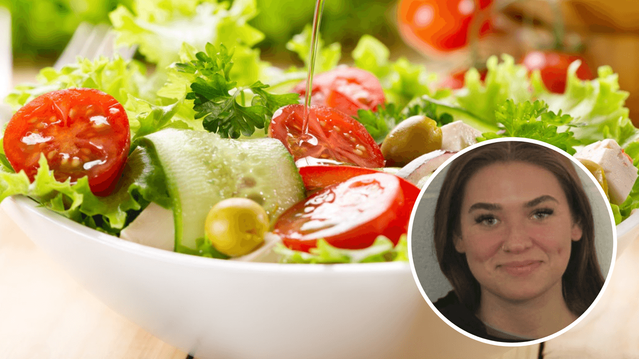 Una mujer es arrestada por entrar a un restaurante y prepararse su propia ensalada