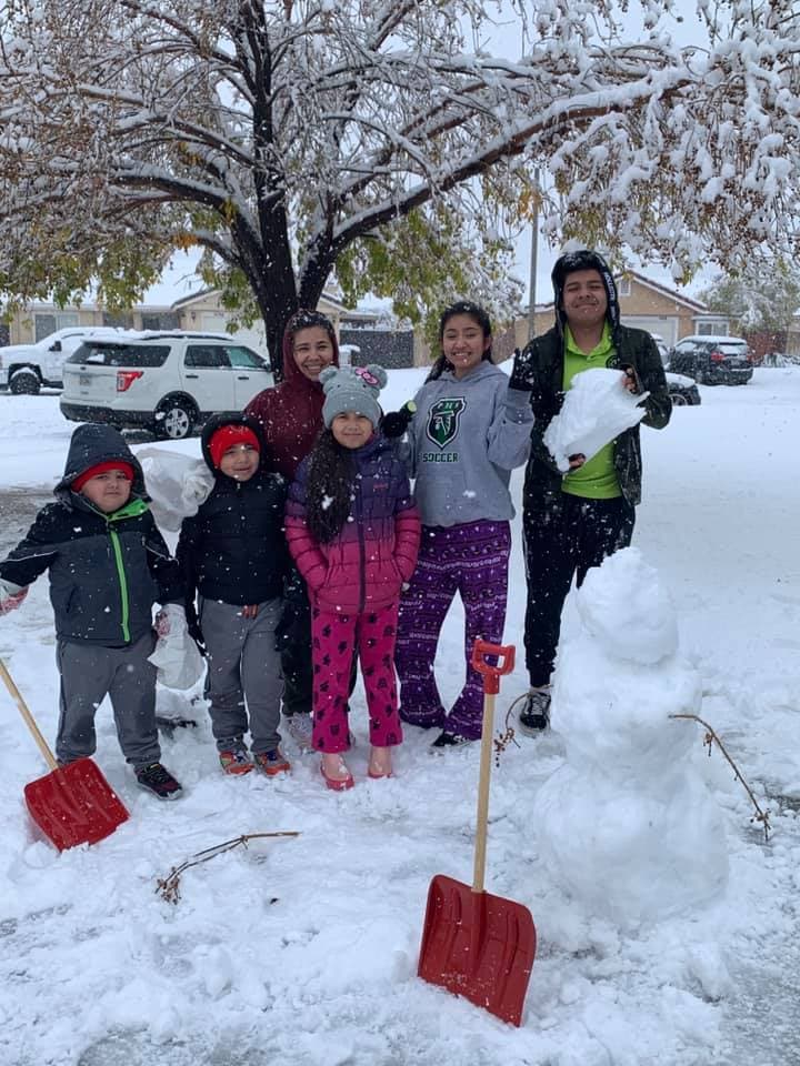 "En Palmdale", escribió Beatris Flores.