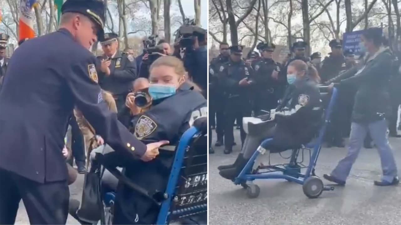 Agente de policía que fue baleada en el Bronx sale del hospital, mientras su compañero sigue hospitalizado