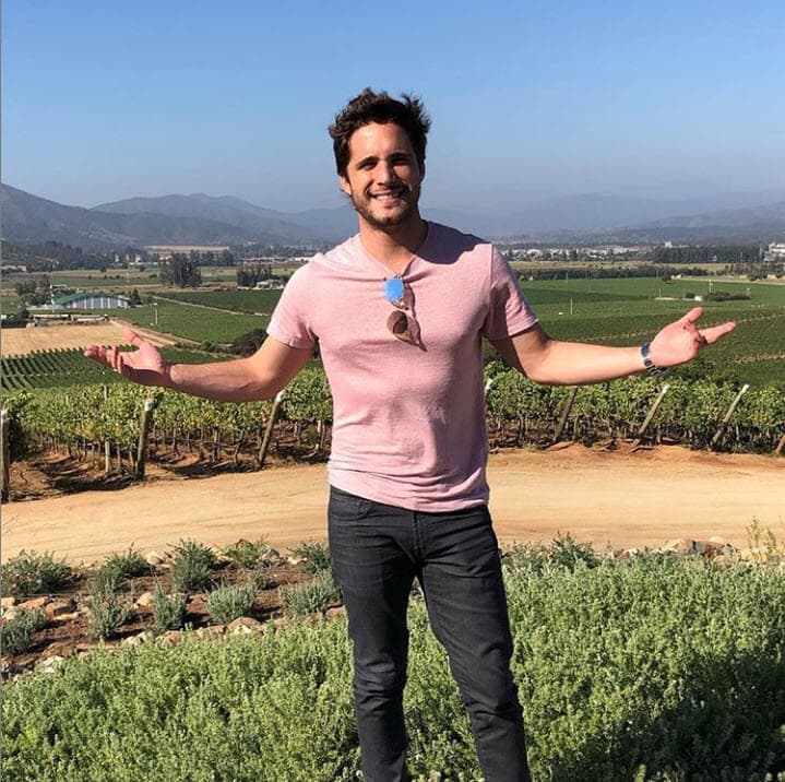 En 2018 protagonizó la bioserie de Luis Miguel, en donde lo vimos junto a Camila Sodi.