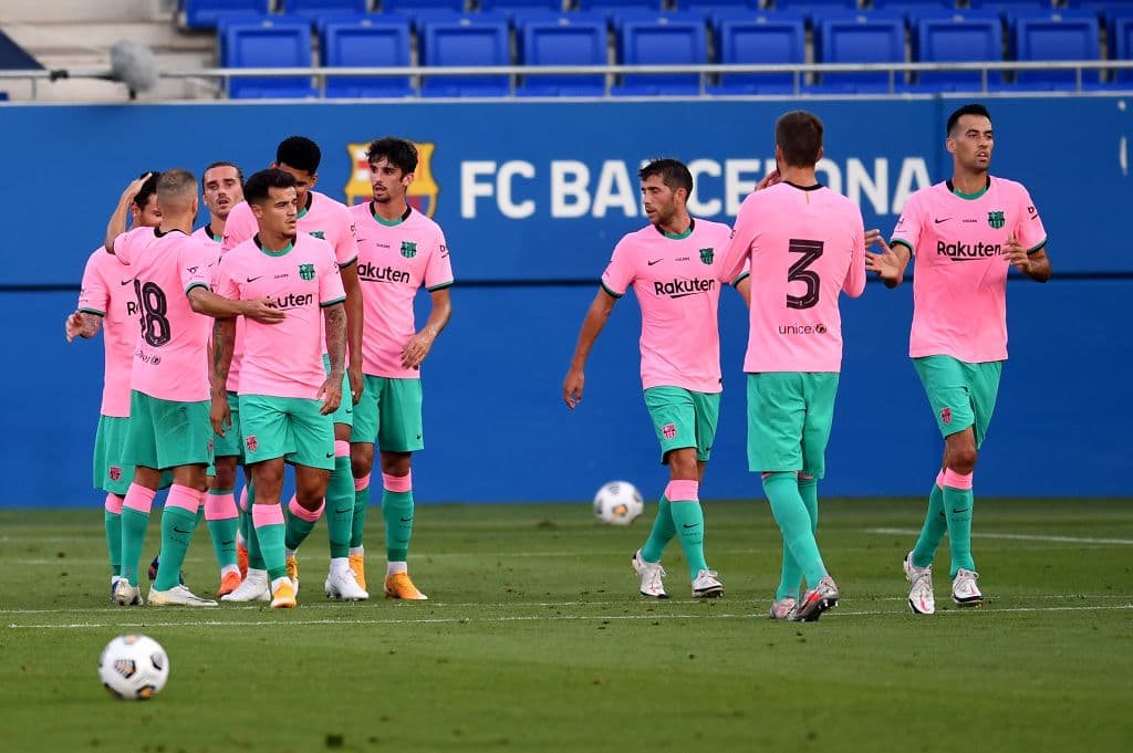 Barcelona abrió el marcador con una jugada espectacular a los 21’ de juego.