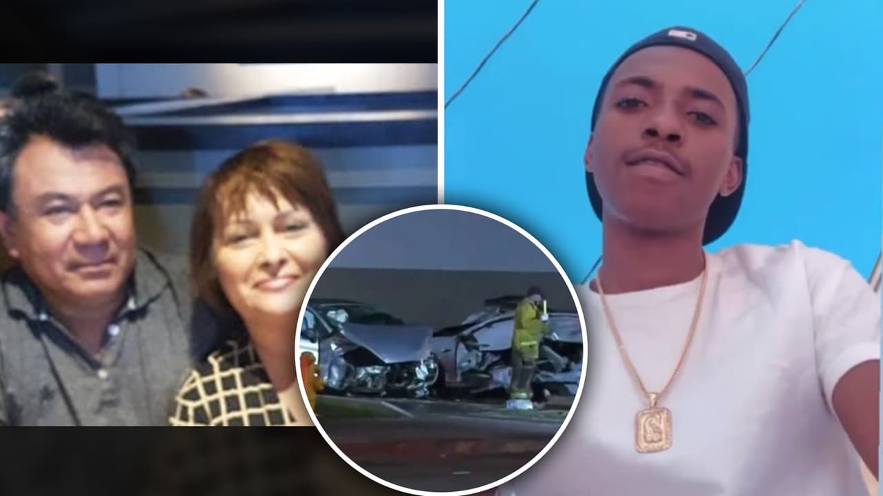 "Regresaban de fiesta de quinceañera": Matrimonio hispano muere luego de que un auto que era perseguido por la policía los impactara
