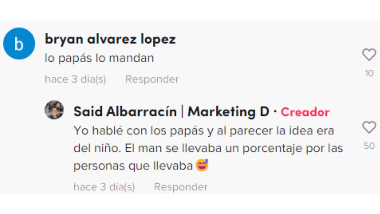 Said Albarracín respondió las dudas de los internautas en la sección de comentarios.