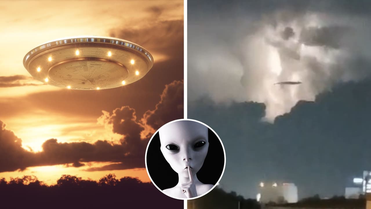 Captan aterrador ovni durante tormenta eléctrica en México: video provoca intriga en TikTok
