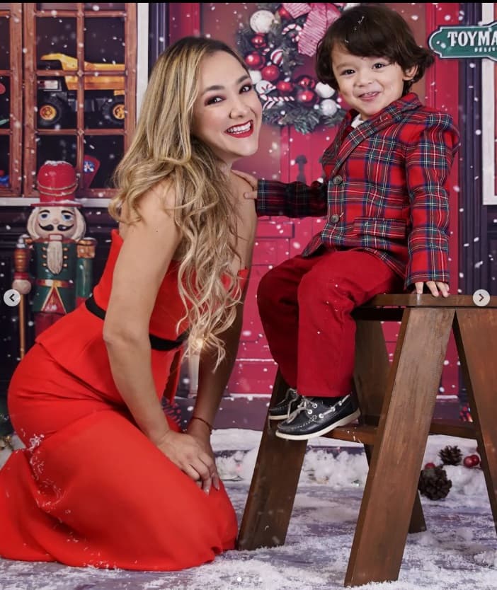 André sorprendió por la naturalidad con la que se desenvolvió ante las cámaras.