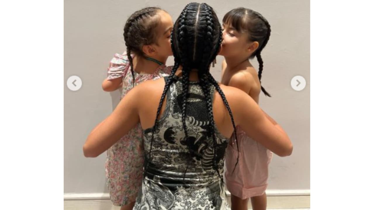 Georgina Rodríguez y sus hijas