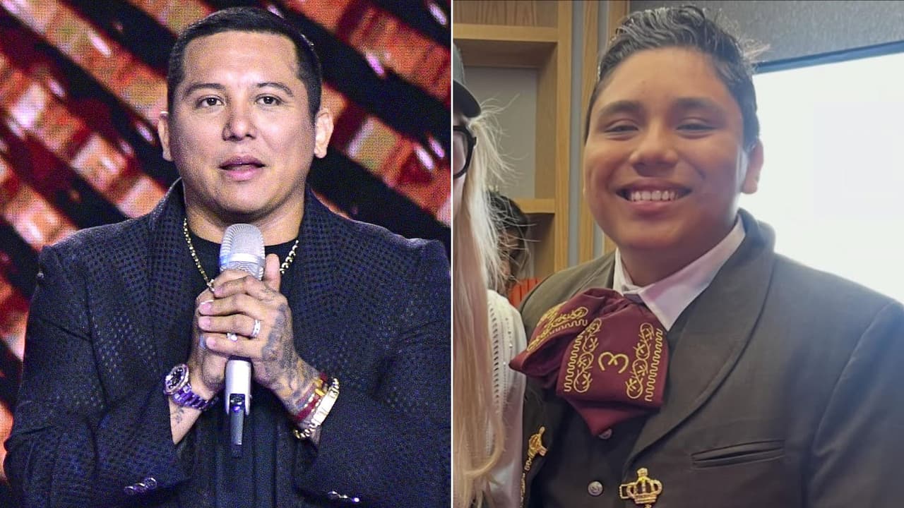 Hijo de Edwin Luna revela que su papá “no lo apoyó tanto” en su faceta como cantante y él le responde