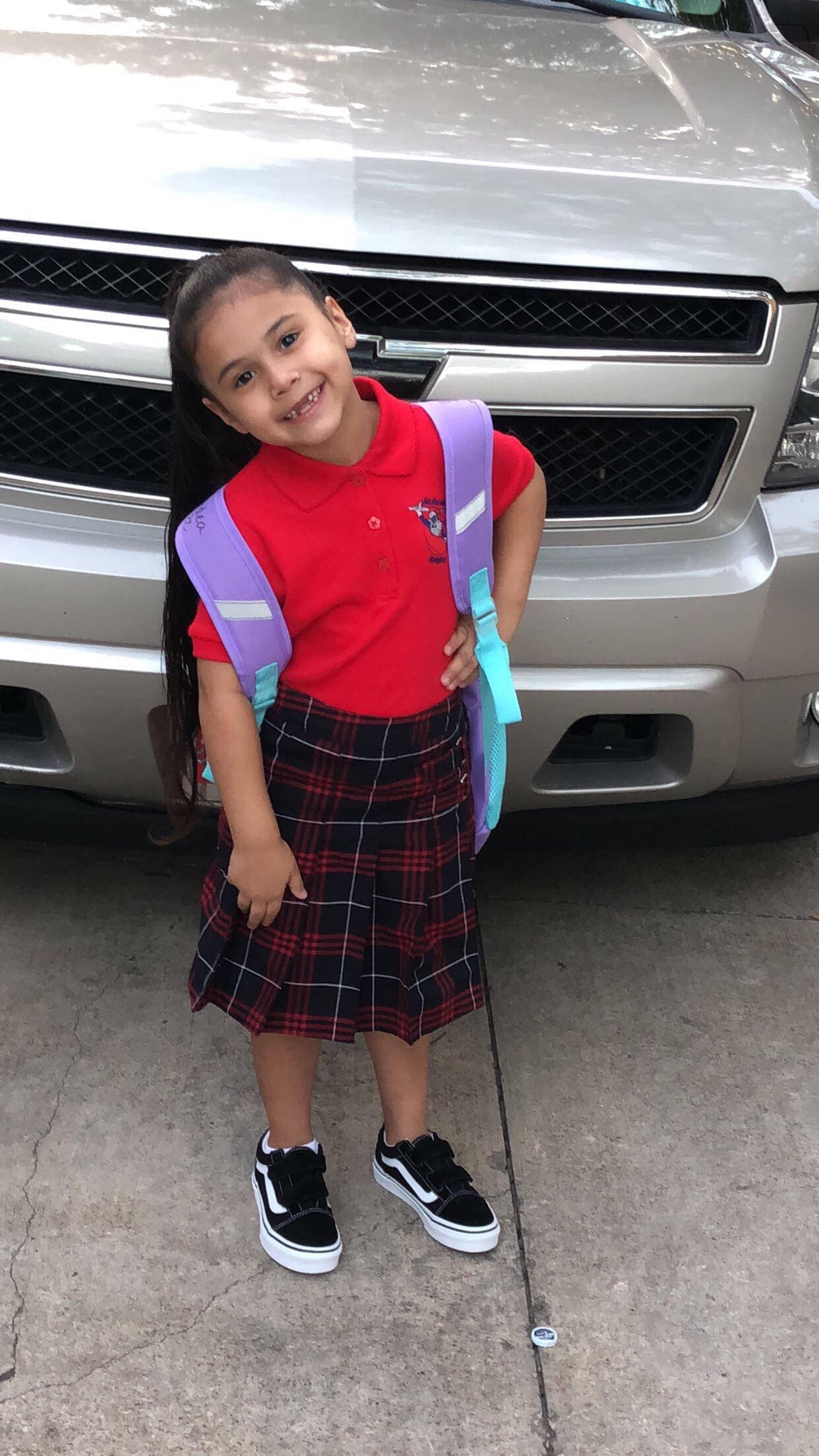 Izabell ingresa a primer grado.