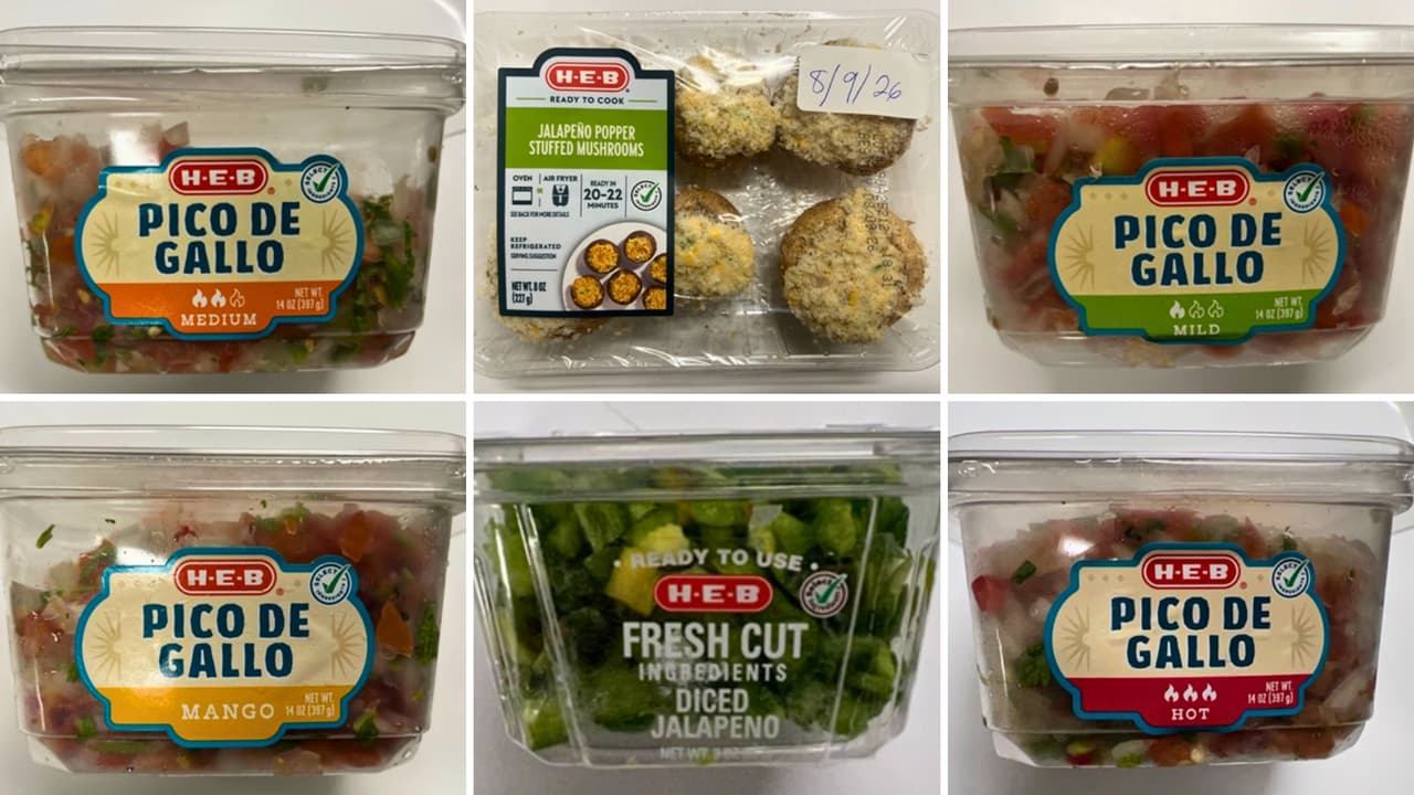Revisa tu refrigerador: H-E-B amplía retiro de alimentos con jalapeño por riesgo de salmonela