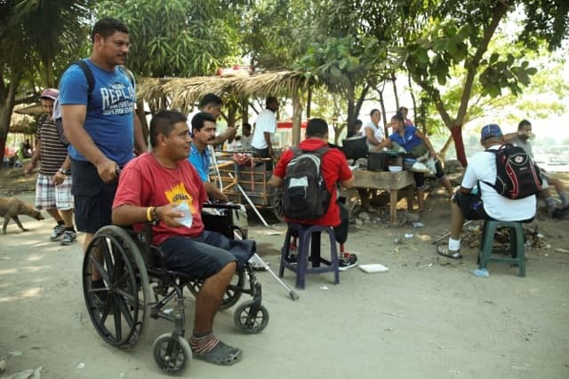 Ellos son ‘Los Mutilados’ y se dirigen a Estados Unidos a reunirse con el presidente y pedirle ayuda.